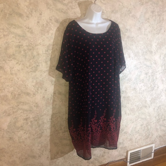 Signature Sheer flowing 3/4 Quarter Long Dress - Picture 9 of 14